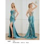 Lucci Lu LL-1440 Stretch Glossy Gown