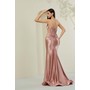 Lucci Lu LL-1461 Stretch Glossy Evening Wear