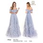 Lucci Lu LL-C8052 Detailed Tulle Formal Evening Gown Style C805