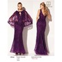 Lucci Lu LL-C8109 Ornate Sheer Overlay Formal Gown Style C810