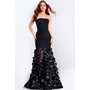 JOVANI 49344A Semi-Sweetheart Rhinestone Formal Evening Gown With Circ