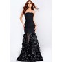 JOVANI 49344A Semi-Sweetheart Rhinestone Formal Evening Gown With Circ
