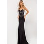 JOVANI 48372A Rhinestone Embellished Slim Fit Prom Formal Evening Gown