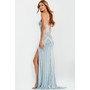 JOVANI 49248A Deep Vline Intricate Jeweled Prom Evening Wear