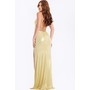 JOVANI 48073A Curved Bodice Embellished Prom Gown With Split