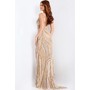 JOVANI 42512A Shimmeringing Detailed Formal Formal Gown