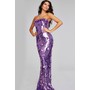 JOVANI 42154A Tube Style Sequin Evening Formal Evening Gown