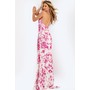 JOVANI 49812A Plunging Halter Crystal Embroidered Gown