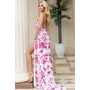 JOVANI 49812A Plunging Halter Crystal Embroidered Gown