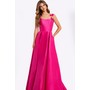 JOVANI 46468A Bow Strap Princess Cut Prom Gown