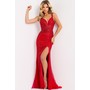 JOVANI 43221A Sleeveless Sleek Bodice Prom Gown