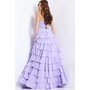 JOVANI 44543A Intricate Corset Ruffle Princess Cut Evening Gown