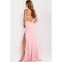 JOVANI 43010A Crystal Bra Top Sweetheart Jersey Gown