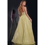 JOVANI 43115A Shimmer Pleated Prom Gown