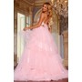 JOVANI D5112A Bandeau Two-Piece Prom Gown