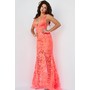 JOVANI 60283A Floral Embellished Prom Formal Gown