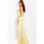 JOVANI 49866A Lustrous Romantic Formal Gown With Corset Bodice